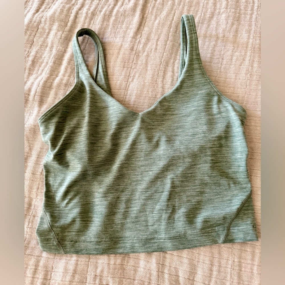 ATHLETIC Align Tank Top BRA by Lululemon Sage Green